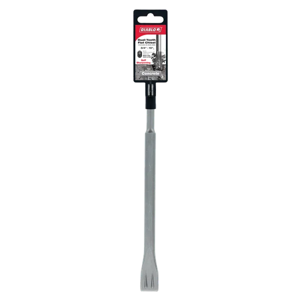 Diablo DMAPLCH2010, SDS-Plus Dual-Tooth Flat Chisel  3/4"X10"