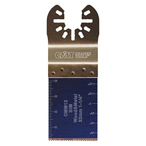 CMT OMM12, Oscillating Multi Tool Blade 1-1/4" PLUNGE AND FLUSH-CUT FOR WOOD AND METAL (sold/ea)