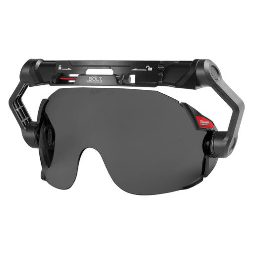 Milwaukee 48-73-1415, BOLT™ Eye Visor - Tinted Dual Coat Lens (Compatible with Milwaukee® Safety Helmets & Hard Hats)