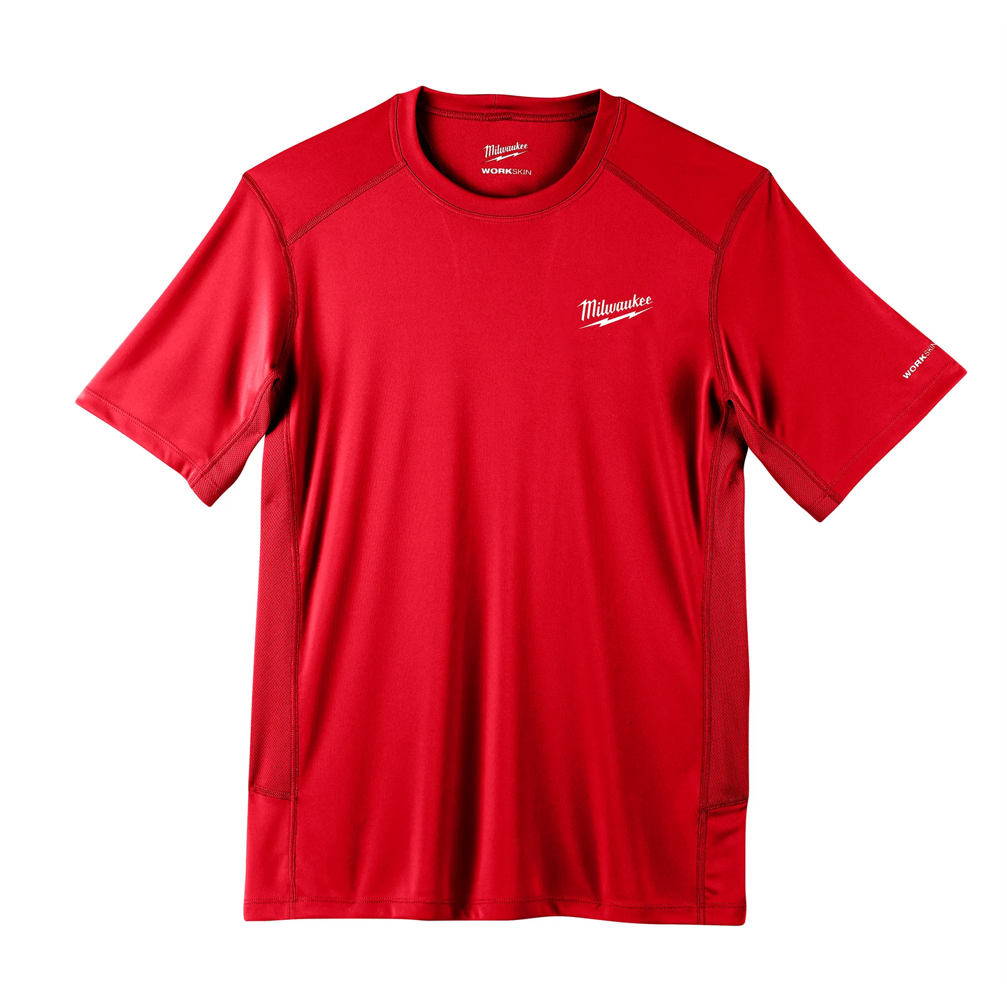 Milwaukee 414R-L, WORKSKIN LIGHT SS SHIRT - RED L