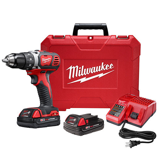 Milwaukee 2606-22CT, M18 Compact 1/2" Drill Driver Kit