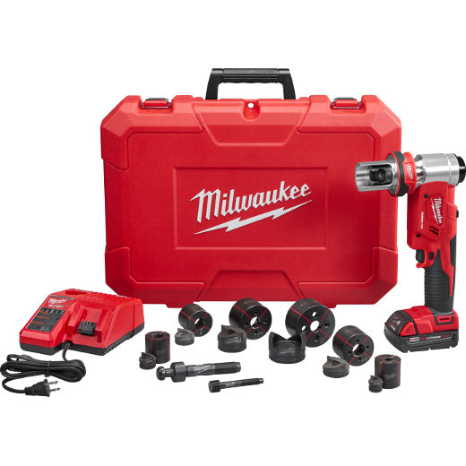 Milwaukee 2677-21, M18 FORCE LOGIC 6T Knockout Tool 1/2" - 2" Kit