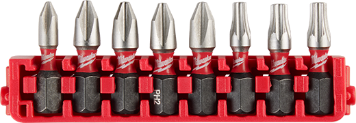 Milwaukee 48-32-9932, Small & Medium Case Rows for Insert Bit Accessories 5PK
