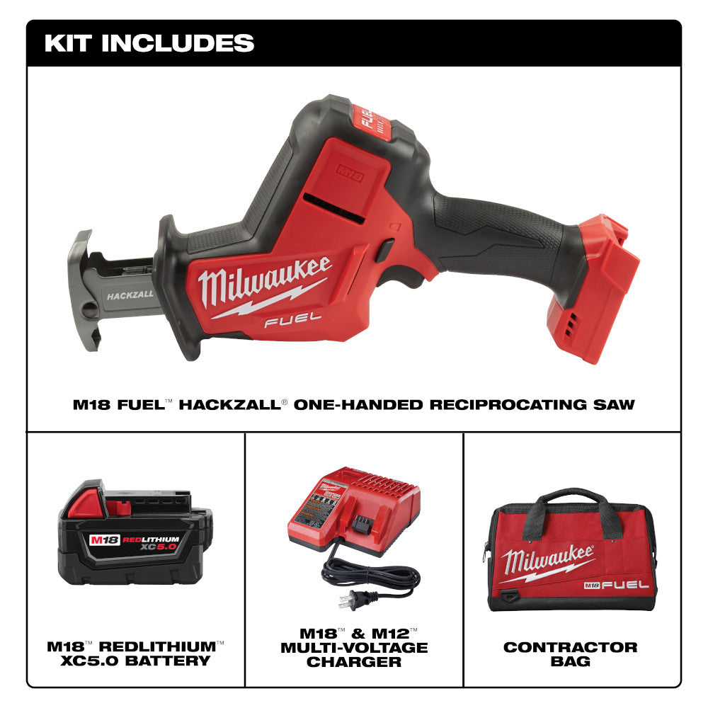 Milwaukee 2719-21, M18 FUEL Hackzall Kit