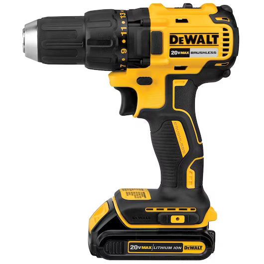 DEWALT DCD777C2, 20V MAX LI-ION BRUSHLESS COMPACT DRILL/DRIVER KIT