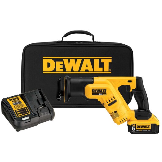 DEWALT DCS387P1, 20V MAX Cordless COMPACT Reciprocating Saw Kit (5.0Ah)