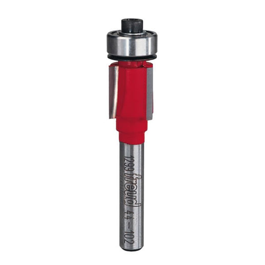 Freud 44-102, Carbide Router Bit - 1/2" x 1/2" Bottom Bearing Flush Trim Bit (1/4" Shank)