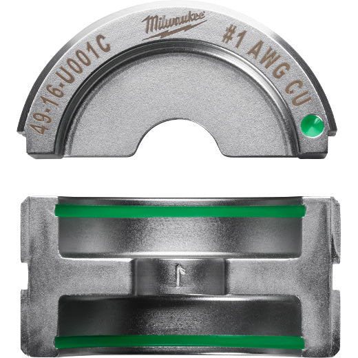 Milwaukee 49-16-U001C, #1 Copper U Style Die