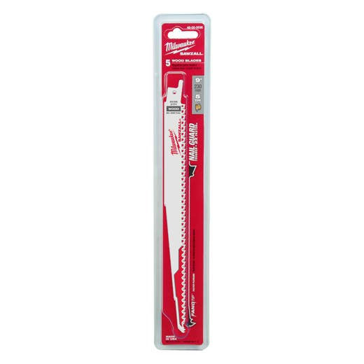 Milwaukee 48-01-2036, 9" 5 TPI Sawzall Blade (25/pkg)