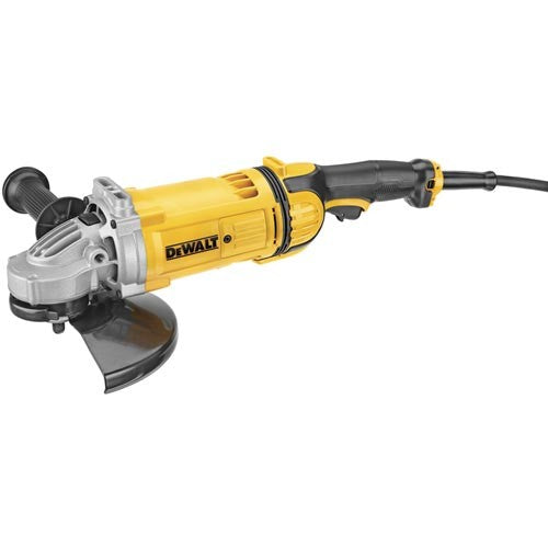 DEWALT DWE4559N, 9'' Angle Grinder w/Guard, 4.7 HP (No Lock on Switch)