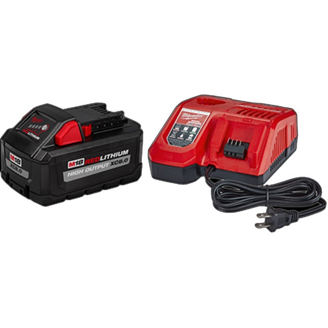 Milwaukee 48-59-1880, M18 REDLITHIUM HIGH OUTPUT XC8.0 Starter Kit