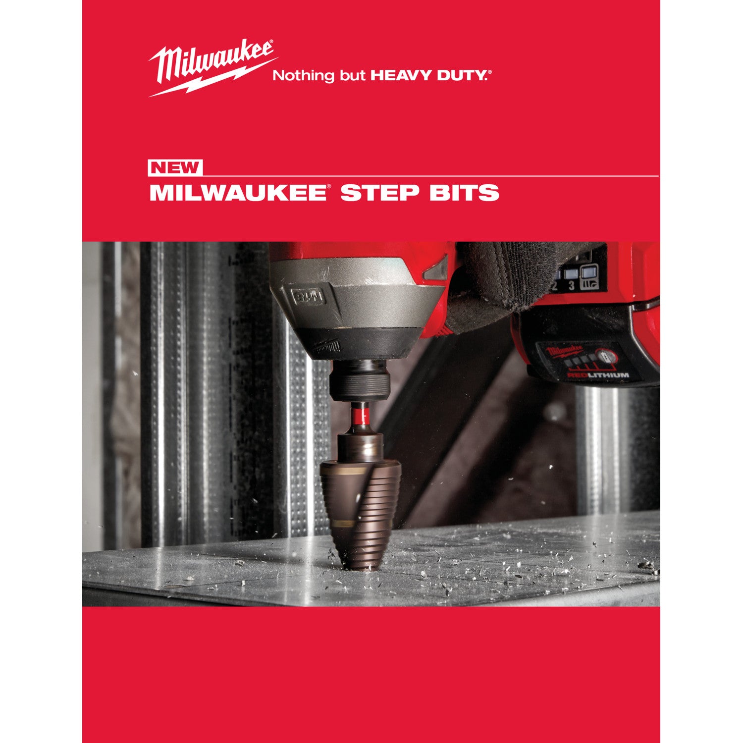 Milwaukee 48-89-9244, SHOCKWAVE Impact Duty Step Drill Bit #4 3/16 - 7/8"