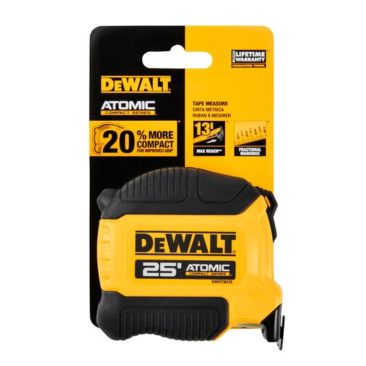 DEWALT DWHT38125S, Atomic Tape Measure 25'