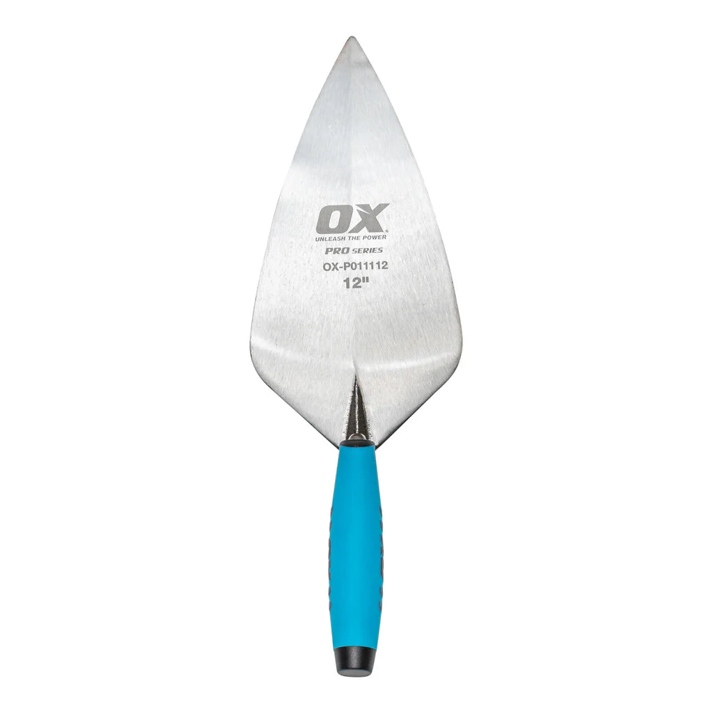 OX Tools OX-P011112, Pro 12in Wide London Brick Trowel