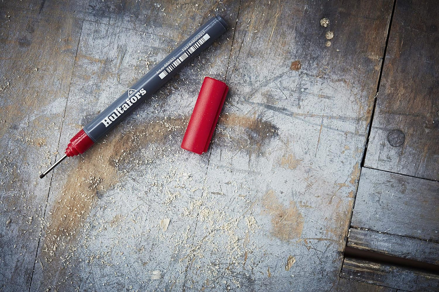 Hultafors 650320, Ink Deep-hole Marker HIDHM Red