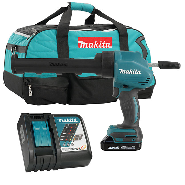 Makita DCG180YX1 18V LXT Cordless 300 mL Caulking Gun Compact Kit