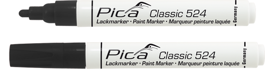 Pica 524/46, Paint-/Industry marker 2-4mm, Round tip, black