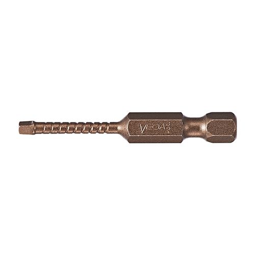 Vega P190R2A, Impactech Square #2 Power Bit x 3-1/2", Gunmetal Bronze, S2 Modified Steel
