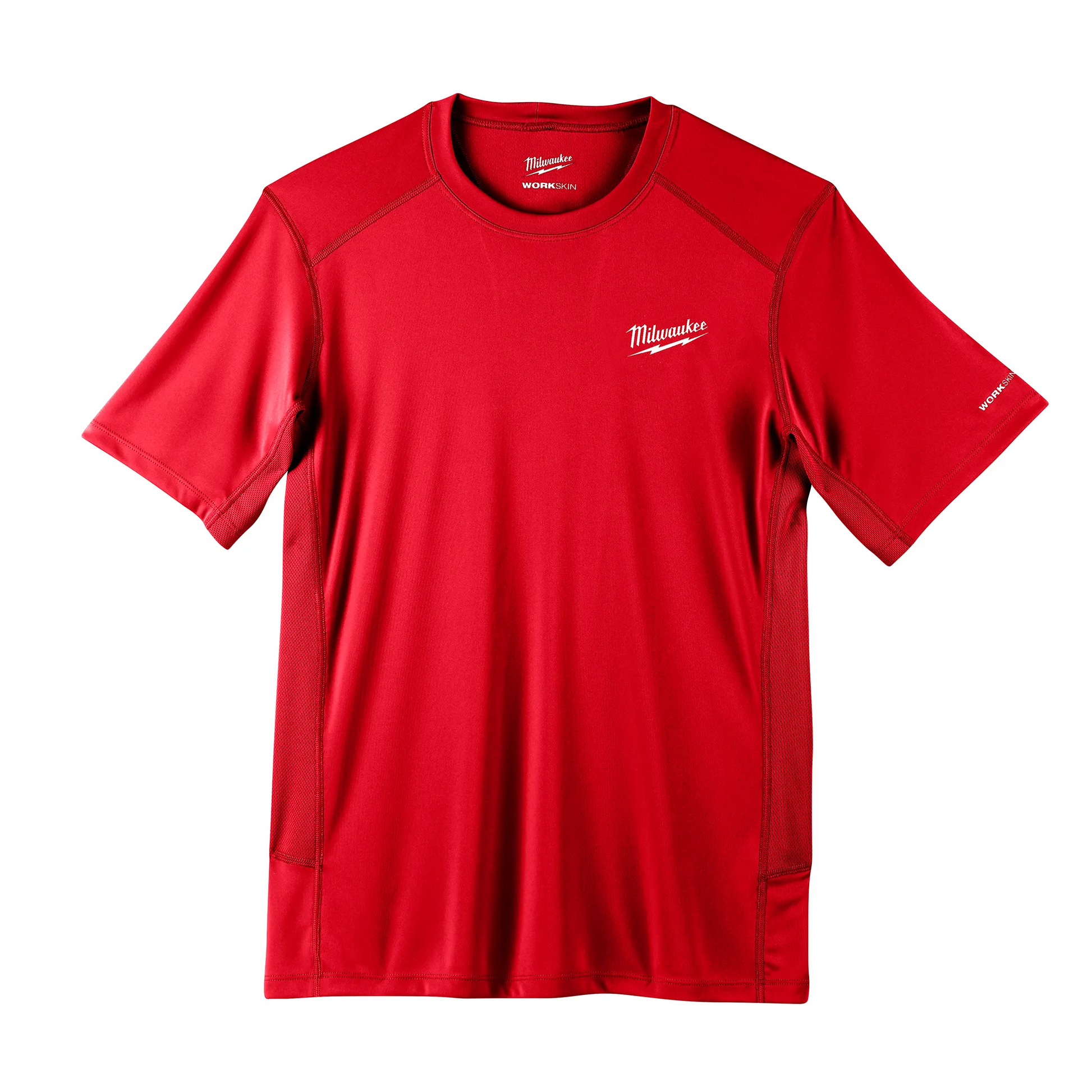 Milwaukee 414R-L, WORKSKIN LIGHT SS SHIRT - RED L