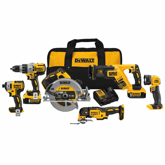 DEWALT DCK694P2, 20V MAX XR 6-Tool Combo Kit