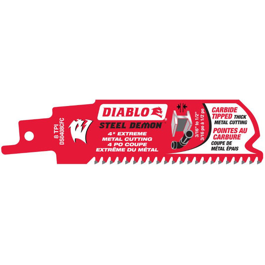 Diablo DS0408CFC, 4" 8 TPI Carbide-tipped Metal Cutting