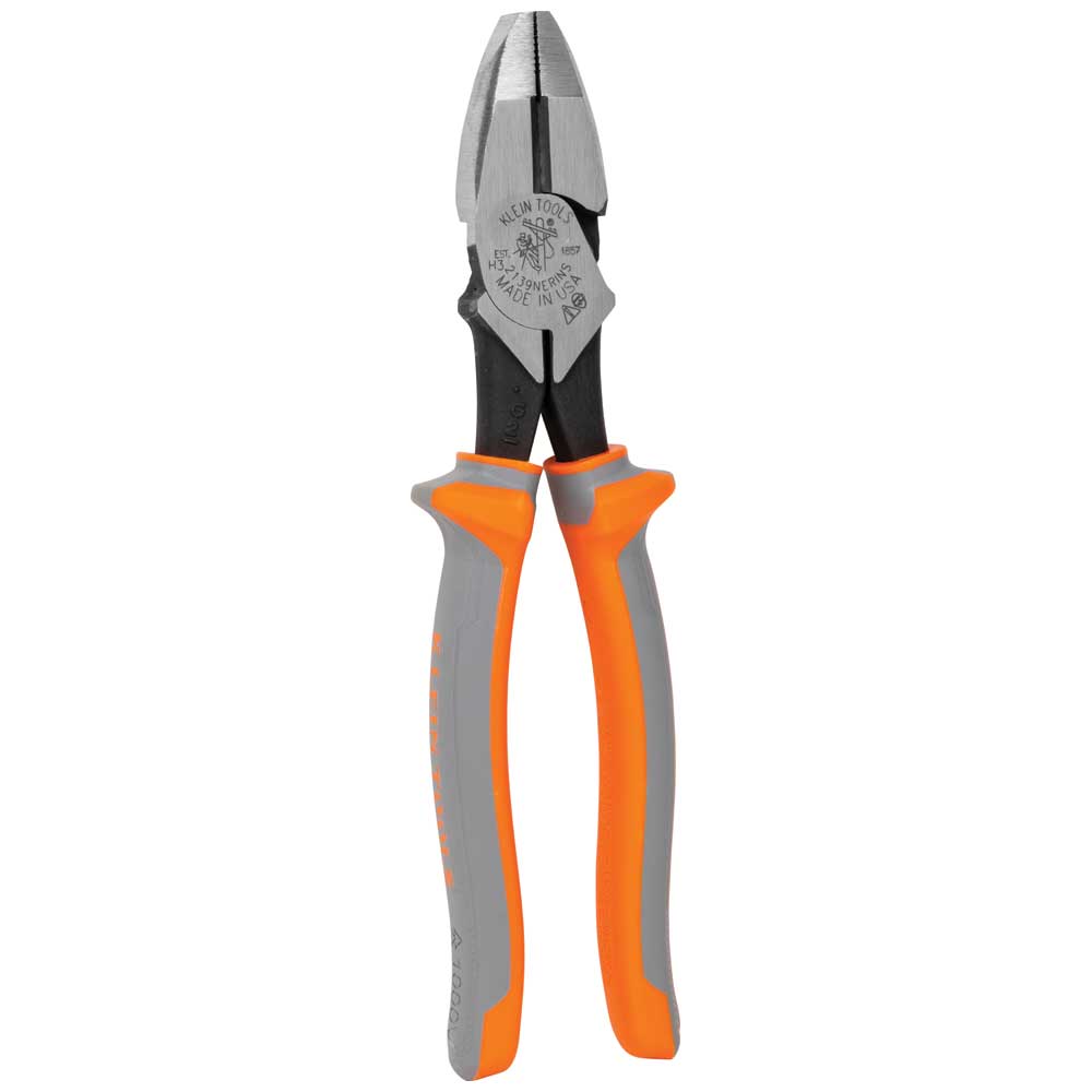 Klein Tools 2139NERINS, Insulated Pliers, Side Cutters, 9-Inch