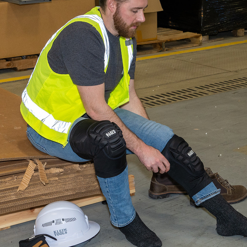 Klein Tools 60592, Lightweight Knee Pad Sleeves, L/XL