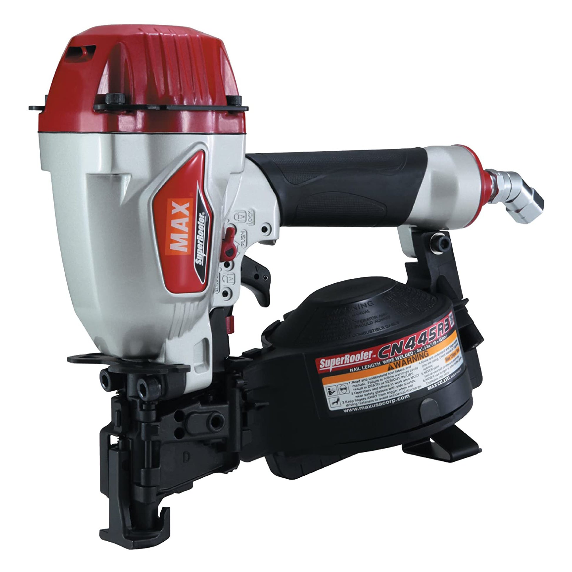 Max CN445R3, Coil Roofing Nailer 3/4"-1-3/4"