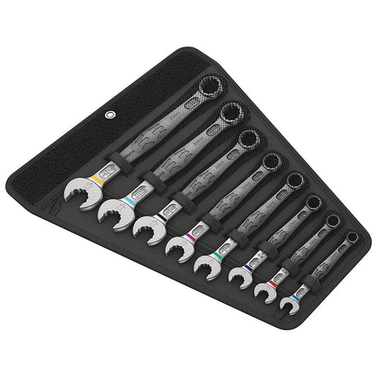 Wera 05020241001, 6003 JOKER 8 IMPERIAL SET 1 COMBINATION WRENCH SET, IMPERIAL, 8 PIECES