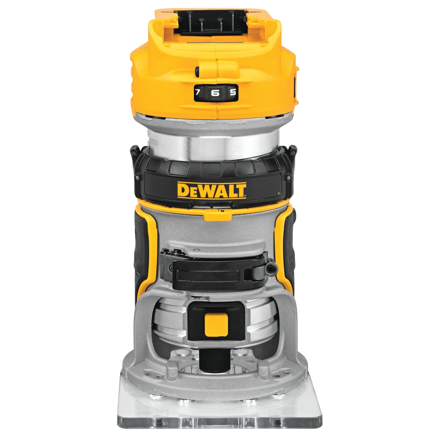 DEWALT DCW600B, 20V MAX* XR Fixed Base Compact Router (Tool Only)