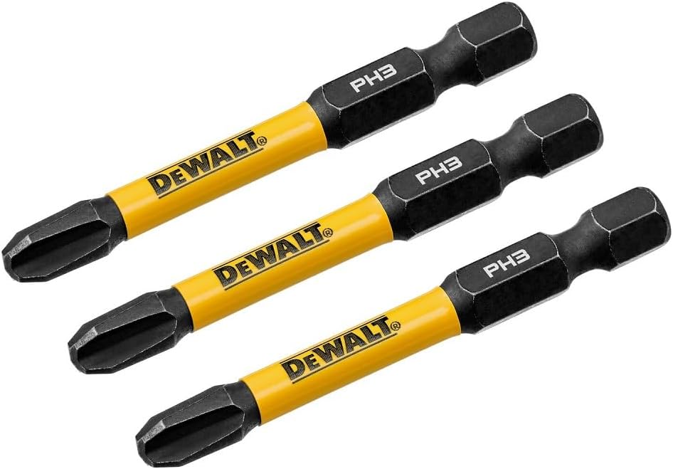 DEWALT DWAF2PH3IR3,  2.25IN PHILLIPS #3 FLEXTORQ 3PK