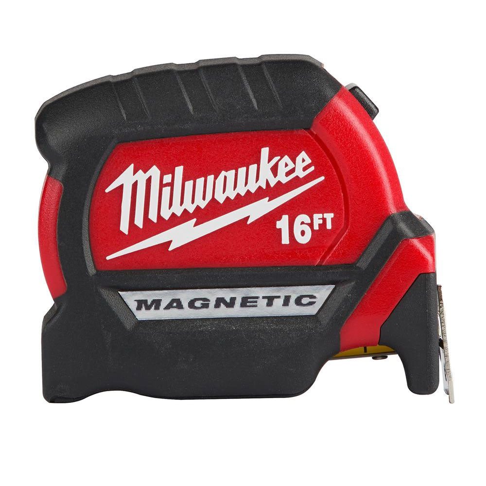 Milwaukee 48-22-0316, 16ft Compact Magnetic Tape Measure