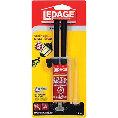 LePage 1028091, Instant Mix Speed Set Epoxy (14 ml)