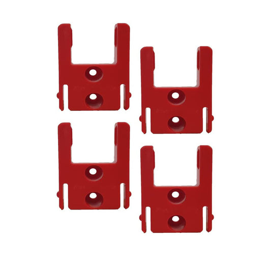 StealthMounts TM-MW18-RED-4, Milwaukee M18 Tool Mount (4 pack) - Red