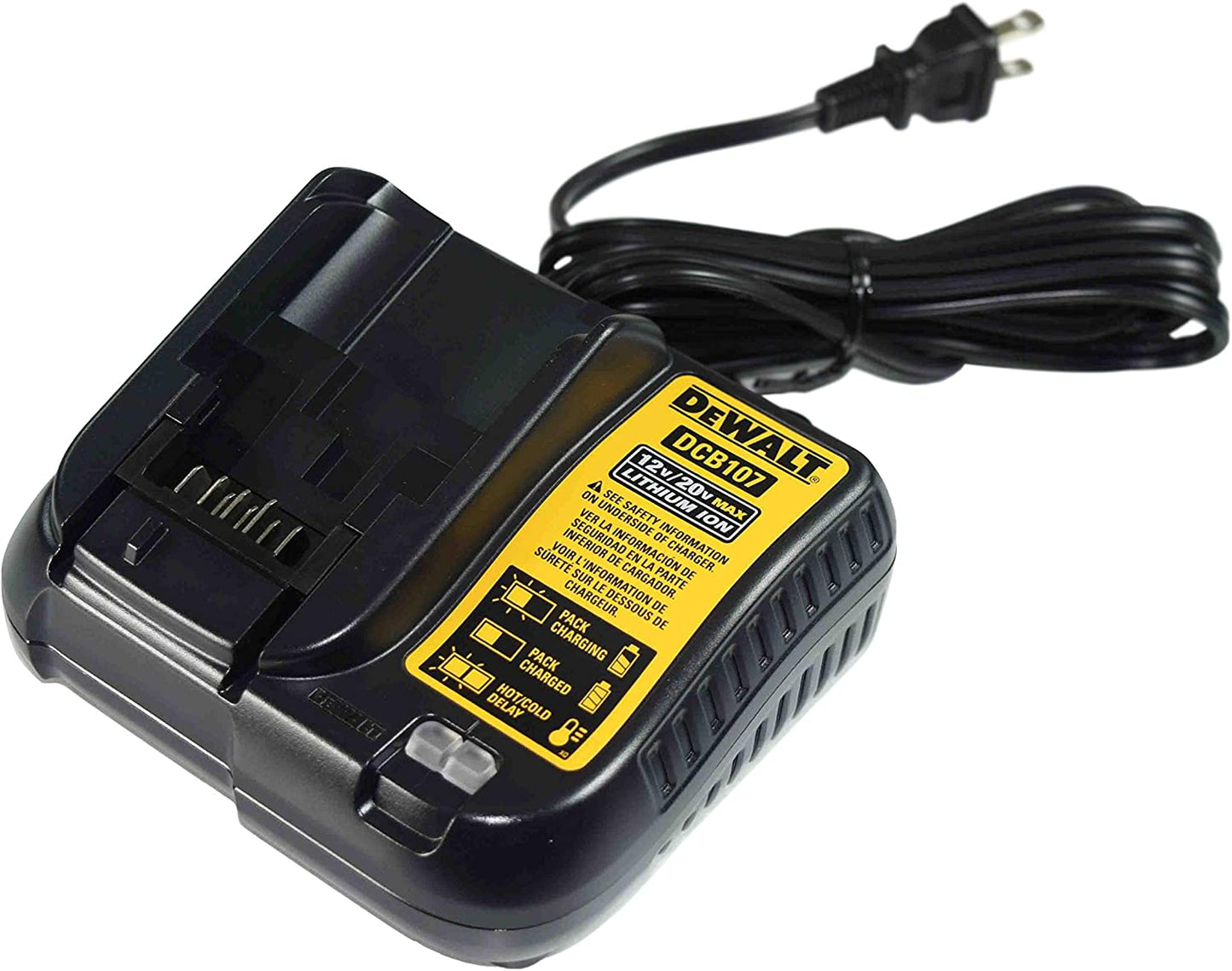 DEWALT DCB107, 12V/20V MAX Li-Ion Charger