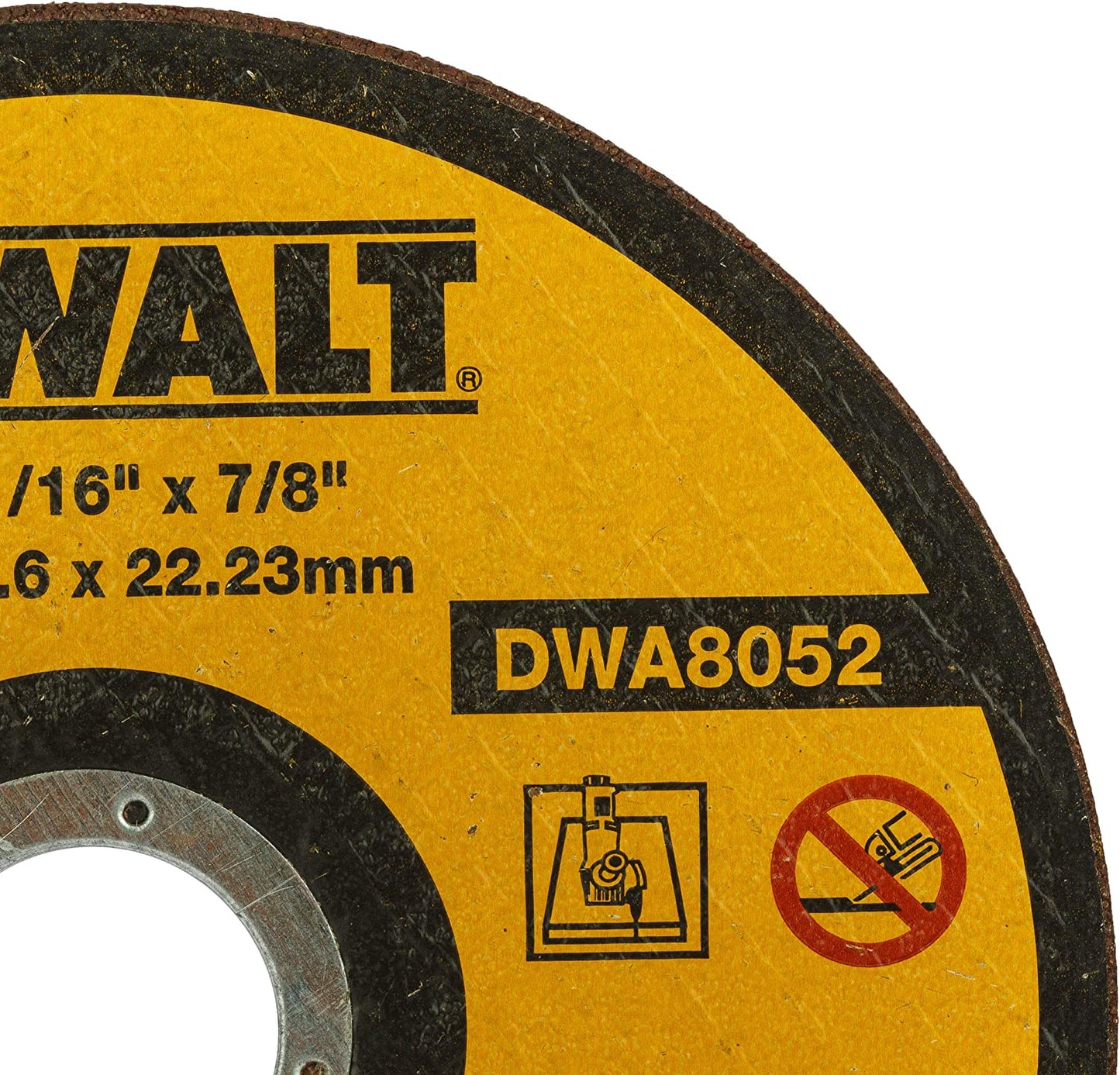 DEWALT DWA8052, 5'' x .045'' x 7/8'' Metal Cut-Off Wheel