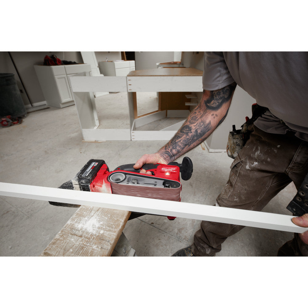 Milwaukee 2832-20, M18 Fuel Belt Sander 3" X 18"