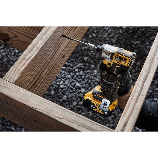 DEWALT DCF845P1, 20V MAX XR 1/4 in. 3-Speed Impact Driver Kit (5.0 Ah)