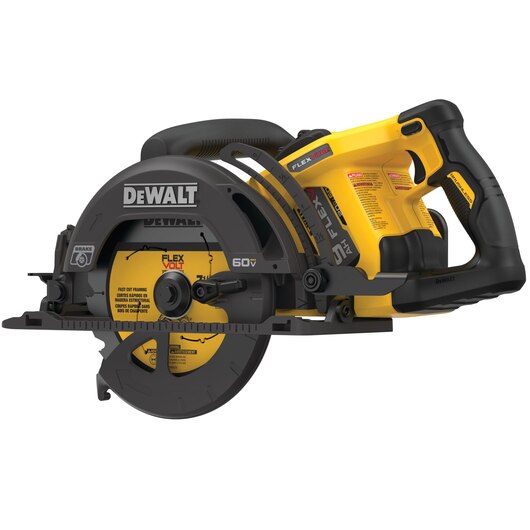 DEWALT DCS577X1, 60V MAX FLEXVOLT 7-1/4'' Worm Drive Circular Saw Kit (9.0 Ah)