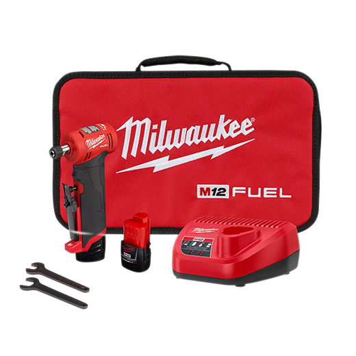 Milwaukee 2485-22, M12 FUEL Right Angle Die Grinder Kit