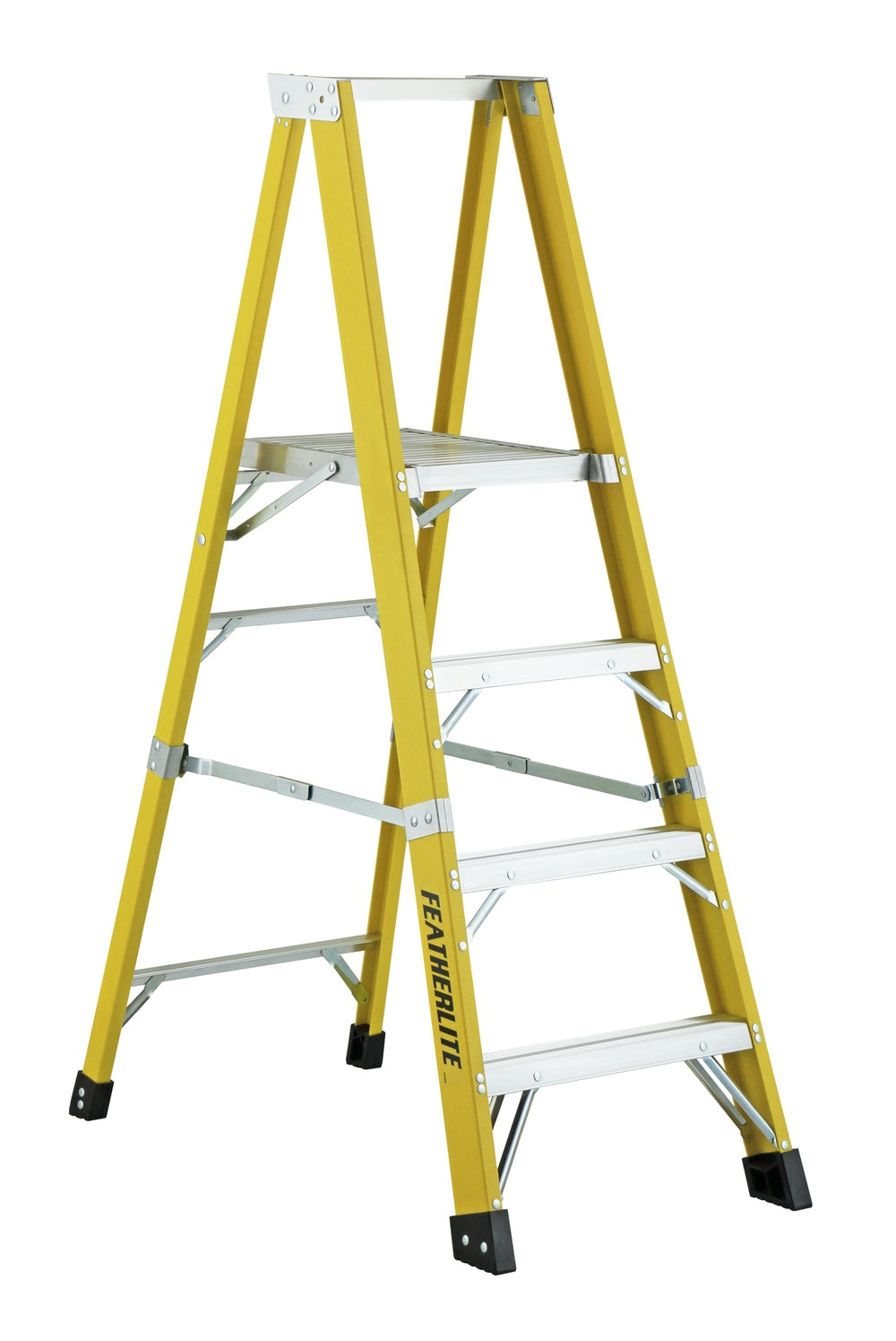 Featherlite 6506, 6′ EXTRA-HEAVY DUTY FIBERGLASS STEPLADDER PLATFORM (IN-STORE PICKUP ONLY)