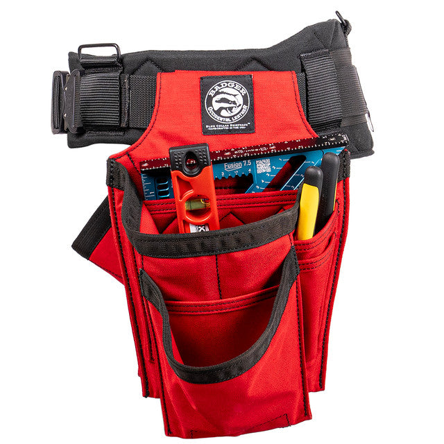 Badger Tool Belts 462156 Trimmer Set - Red