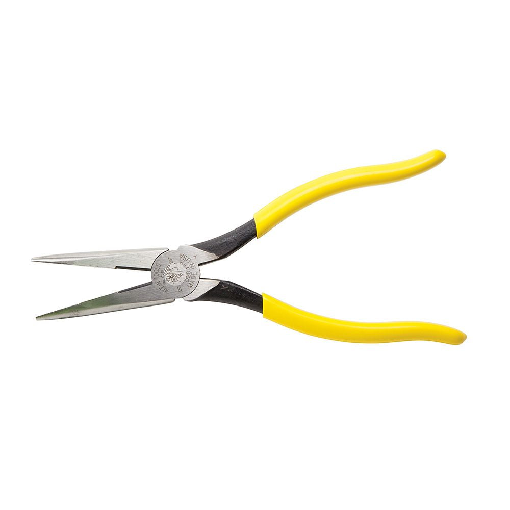 Klein Tools D203-8, Pliers, Needle Nose Side-Cutters, 8-Inch