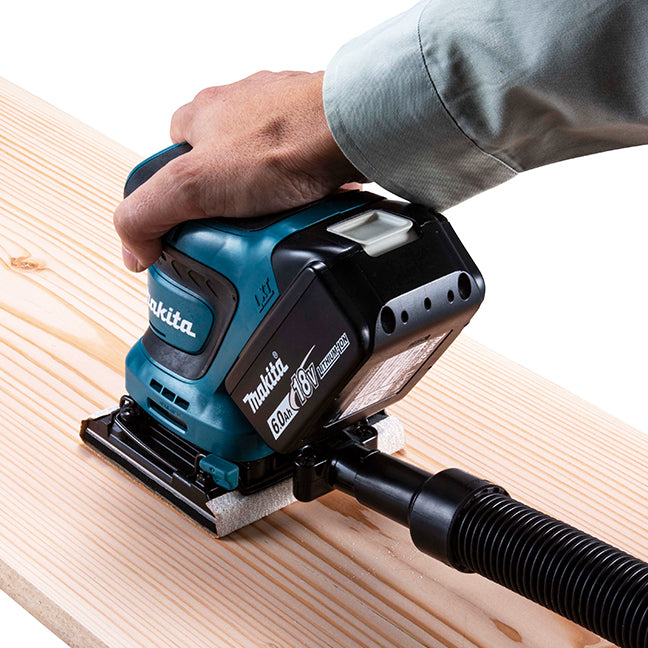 Makita DBO480ZX1, 18V LXT Brushless Cordless 1/4 Sheet Finishing Sander (Tool Only)