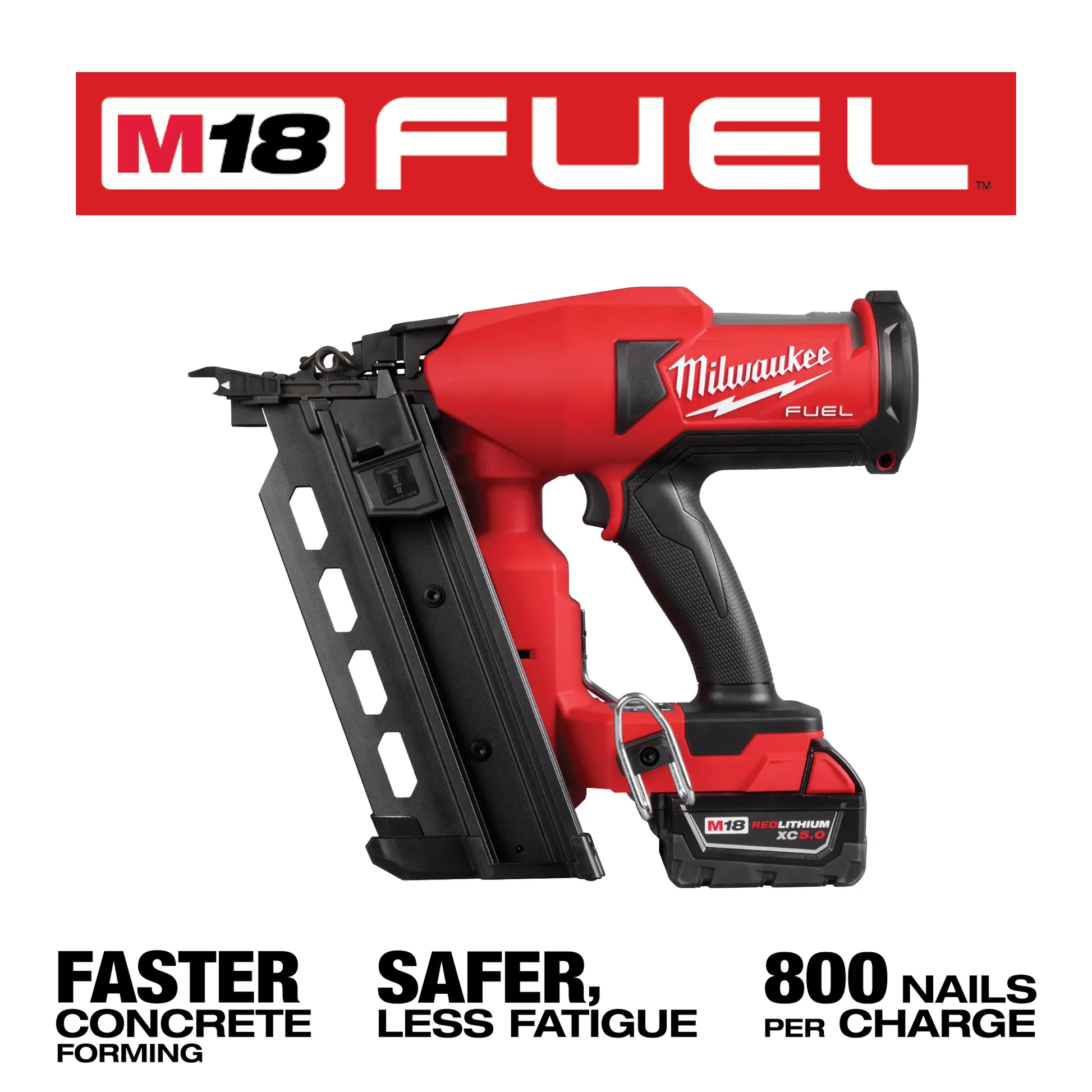 Milwaukee 2844-21, M18 FUEL™ Duplex Nailer Kit