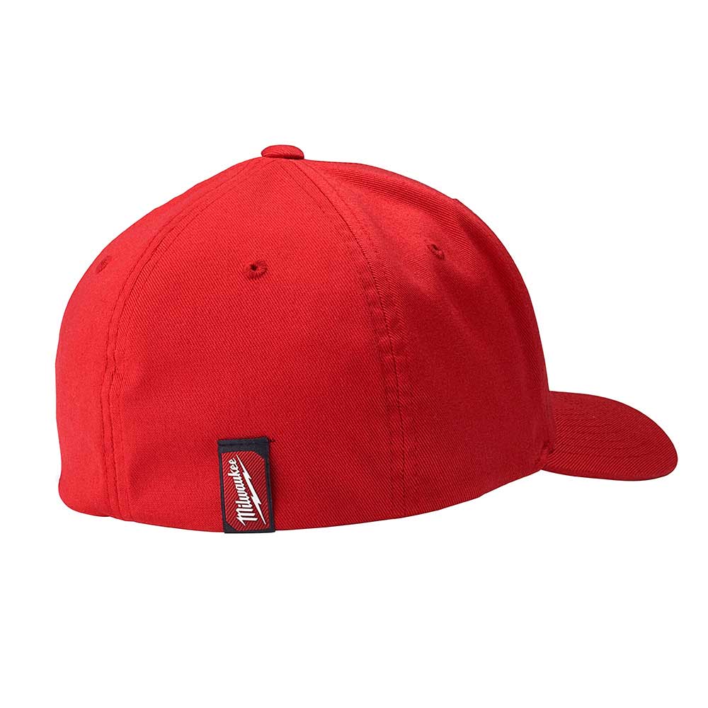 Milwaukee 504R, Flexfit Fitted Hat (Red)